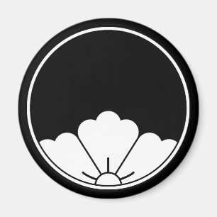 Peephole-View rhombische chinesische Blume in dthr Magnet