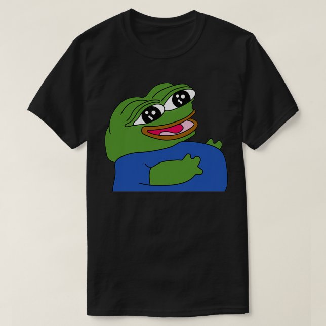 peepoFat Emote Hohe Qualität T-Shirt (Design vorne)