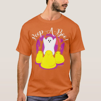 Peeps Peep A Boo Ghost Halloween T-Shirt