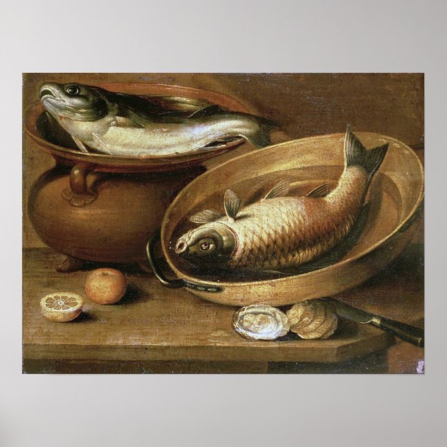 Peeters - Fische und Zitronen Poster (Vorne)