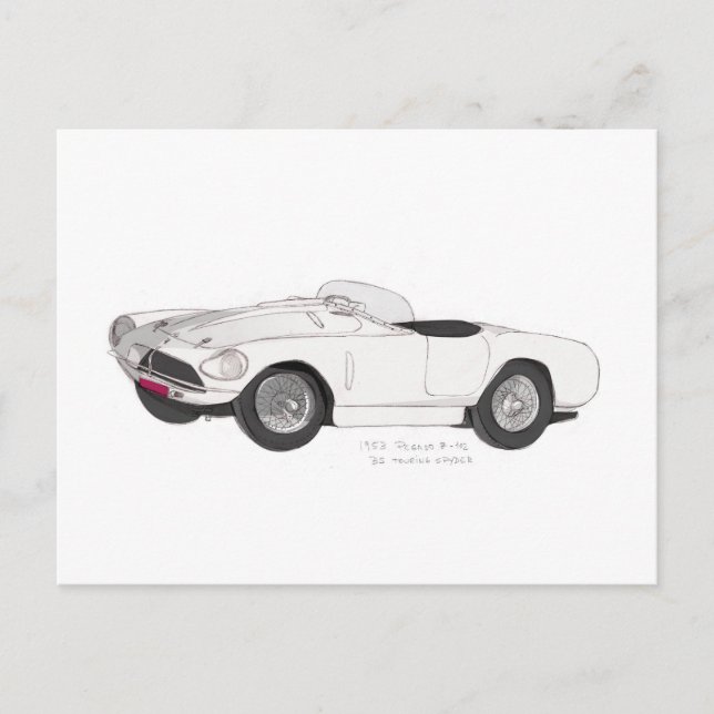 Pegaso Z-102 Postkarte (Vorderseite)