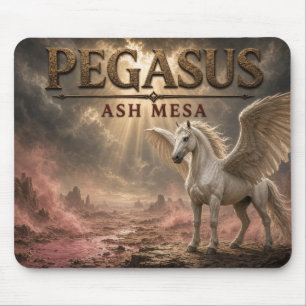 Pegasus Ash Mesa Dark Realism Mousepad