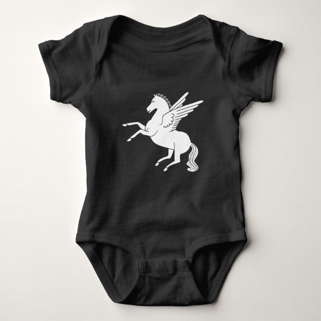 Pegasus Baby Strampler (Vorderseite)