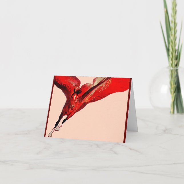 Pegasus, das fliegende Pferd (Vorderseite)