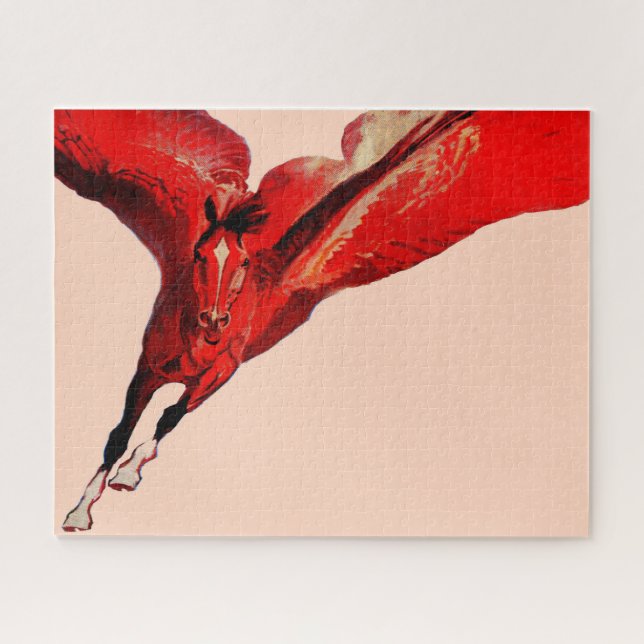 Pegasus, das fliegende Pferd Puzzle (Horizontal)