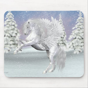 Pegasus. Das winged Pferd Mousepad