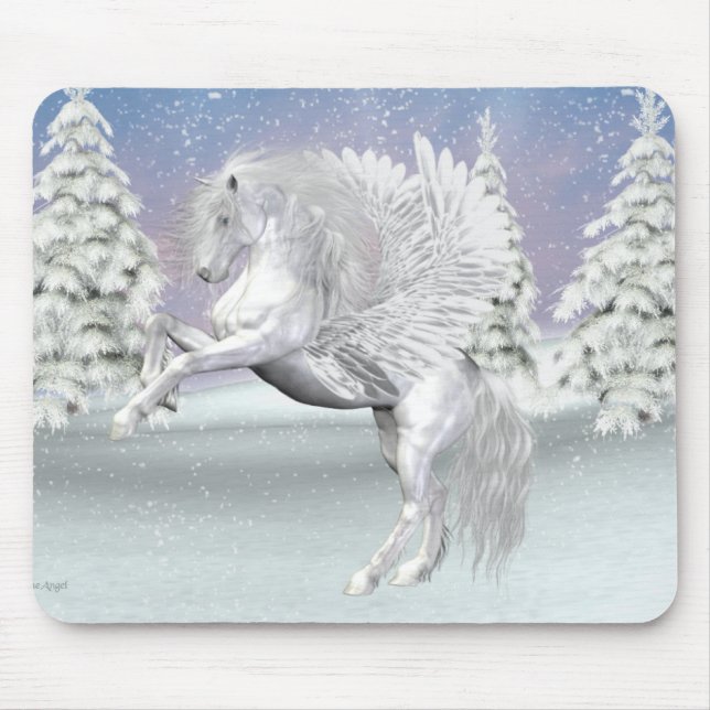 Pegasus. Das winged Pferd Mousepad (Vorne)