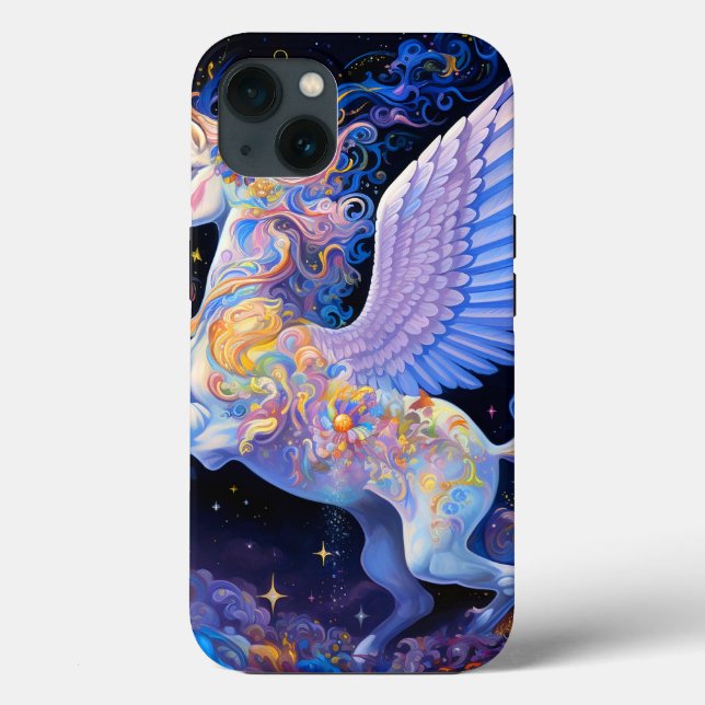 Pegasus Fantasy Art Case-Mate iPhone Hülle (Rückseite)
