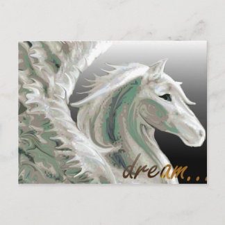 Pegasus Flight Postkarte