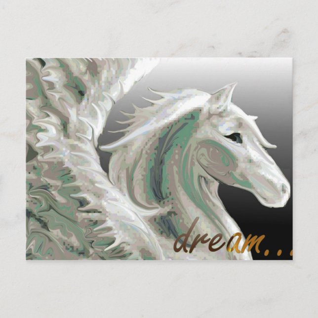 Pegasus Flight Postkarte (Vorderseite)