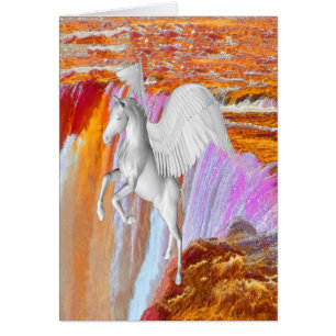 Pegasus-Geburtstagskarte