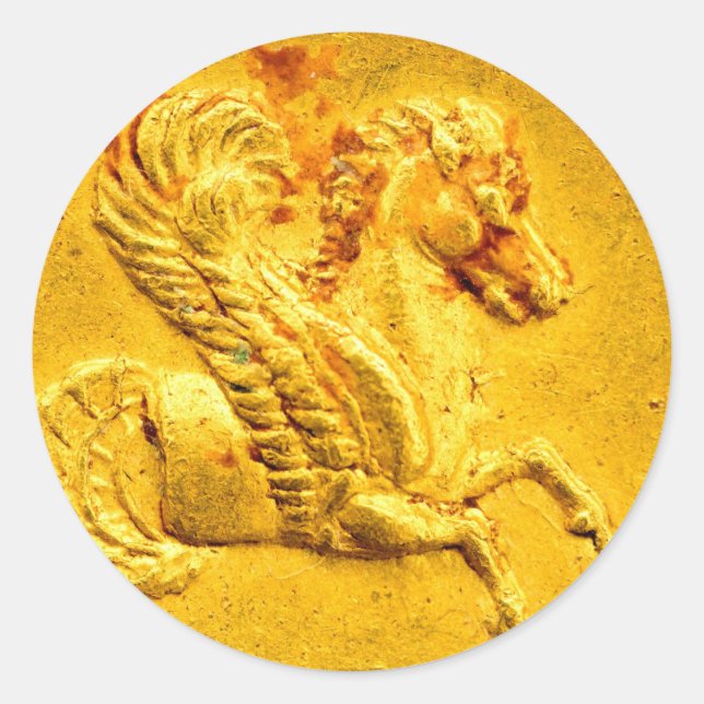 Pegasus Gold Coin Award Stickers (Vorderseite)