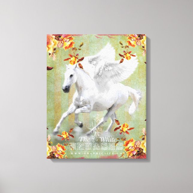 Pegasus II - Wrapped Canvas Leinwanddruck (Vorderseite)