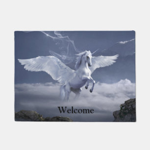 Pegasus im Flug  Fußmatte