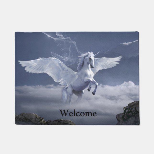 Pegasus im Flug  Fußmatte (Vorderseite)