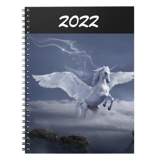 Pegasus im Flug Notizblock (Vorderseite)