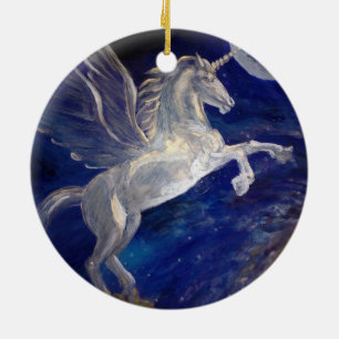 Pegasus Keramik Ornament