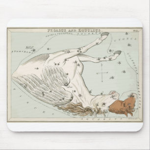 Pegasus - Konstellation - Horoskop - Zodiac Mousepad