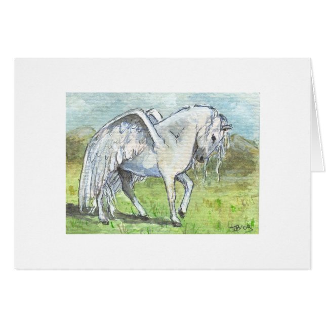 Pegasus landete (Vorderseite (Horizontal))