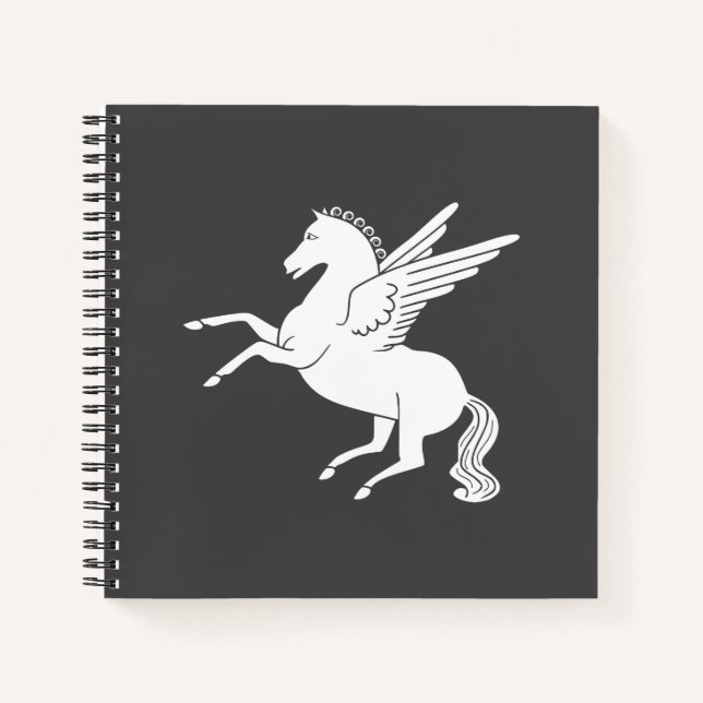 Pegasus Notizbuch (Vorderseite)