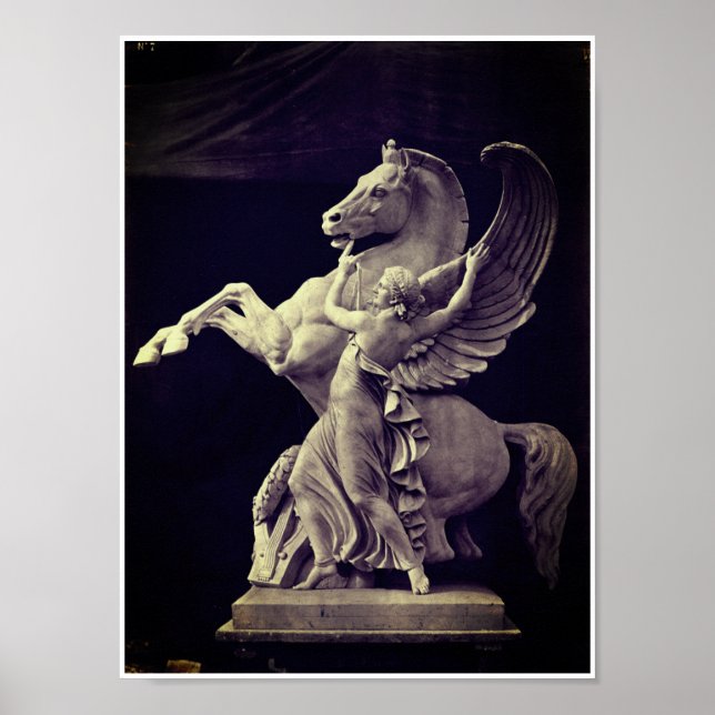 Pegasus - Pégase - Louis-Emile Durandelle Poster (Vorne)
