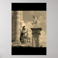 Pegasus Pont Alexandre statue skulptur Paris Pont