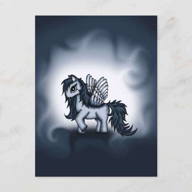 Pegasus Pony Postkarte (Vorderseite)