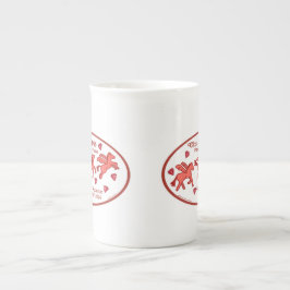 Pegasus Posse Ruby Reunion Bone China Prozellantasse