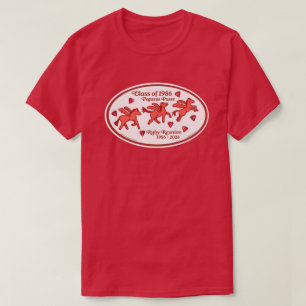 Pegasus Posse Ruby Reunion T-Shirt (Kardinalrot)