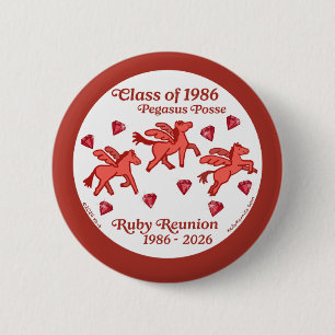 Pegasus Posse Ruby Treffen Button