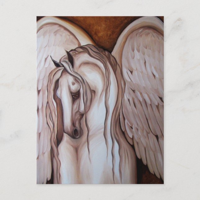 Pegasus Postkarte (Vorderseite)