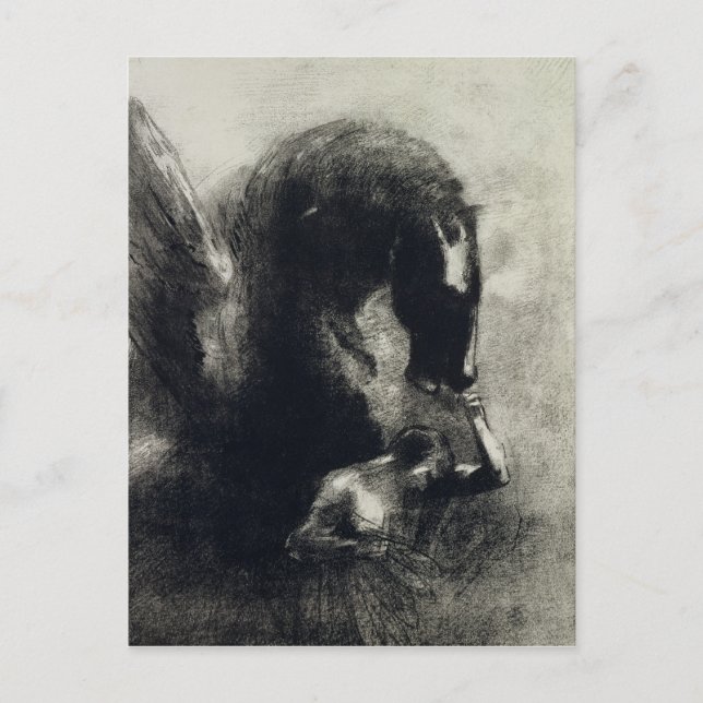 Pegasus Postkarte (Vorderseite)