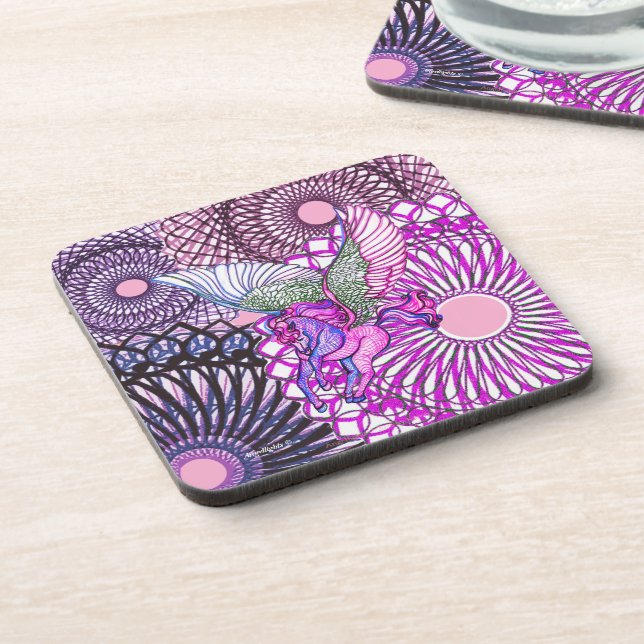 Pegasus Purity Getränkeuntersetzer (Linke Seite)