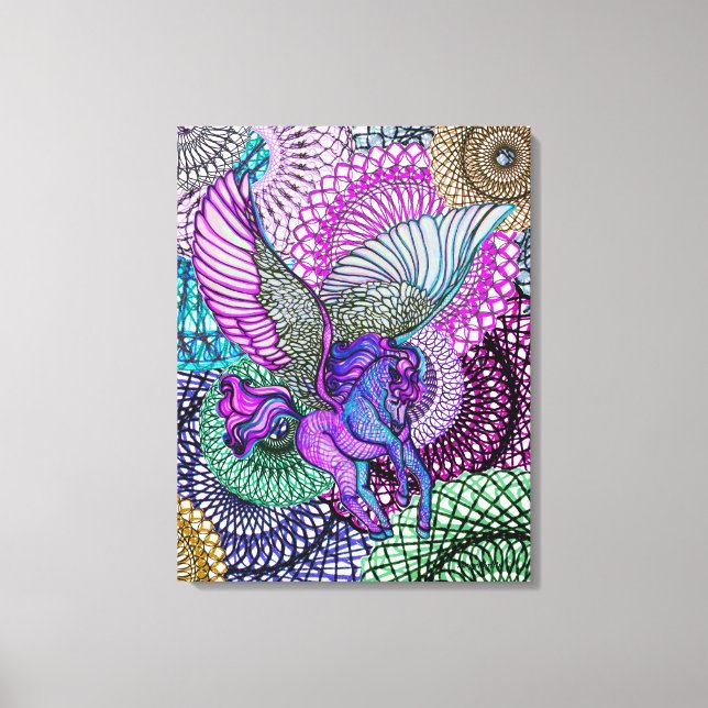 Pegasus Purity Leinwanddruck (Vorderseite)