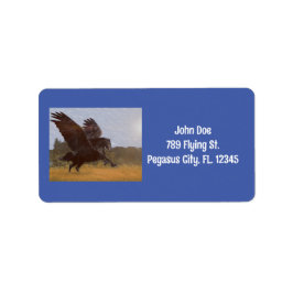 Pegasus Rücksendeadresse Adressaufkleber