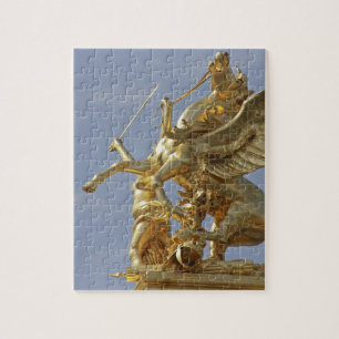 Pegasus statue at the Brücke Alexander III. Puzzle