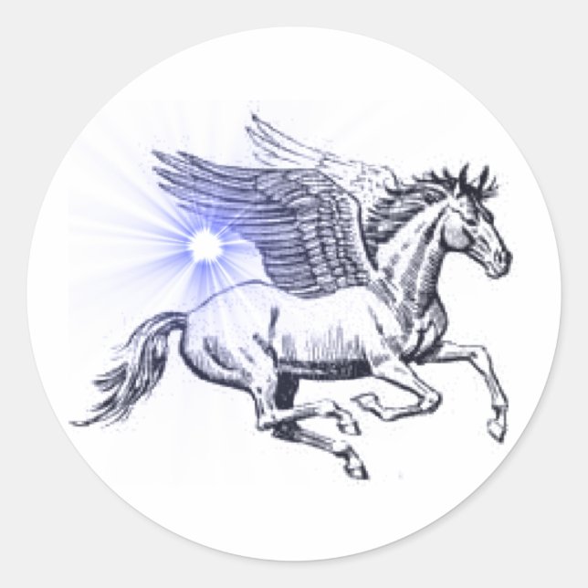 Pegasus Sticker (Vorderseite)