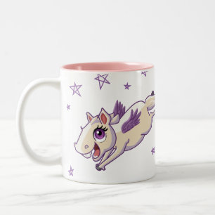 Pegasus-Tasse Zweifarbige Tasse