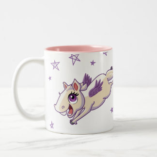 Pegasus-Tasse Zweifarbige Tasse