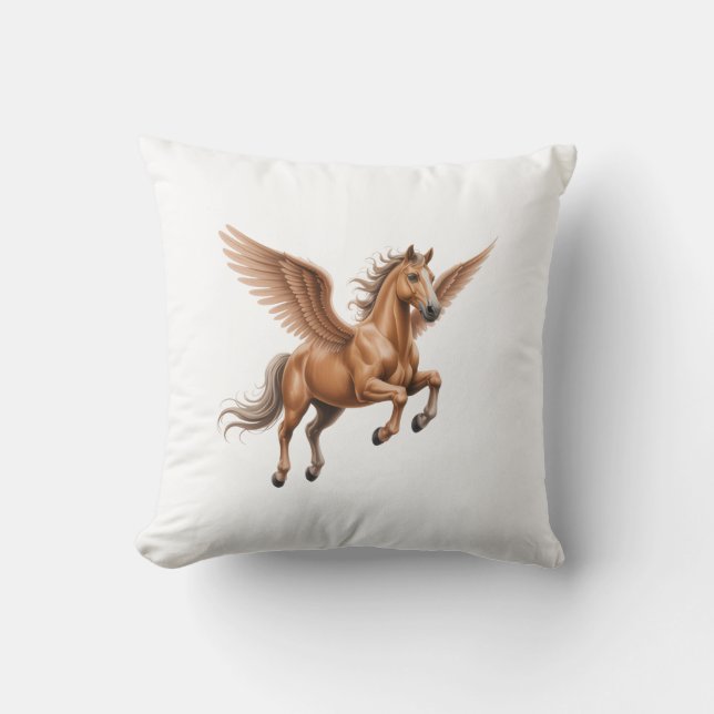 Pegasus Throw Pillows Kissen (Vorderseite)