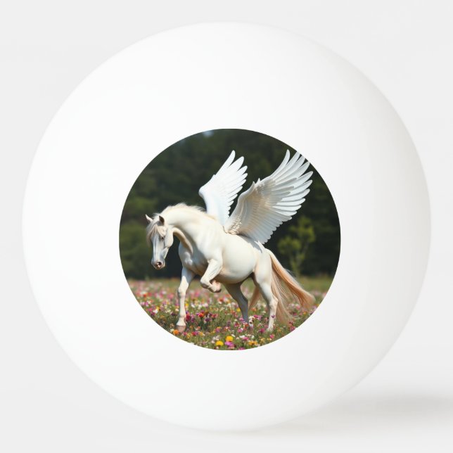 Pegasus Tischtennisball (Vorderseite)