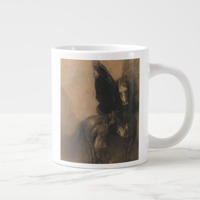Pegasus und Bellerophon Jumbo-Tasse (Rechts)