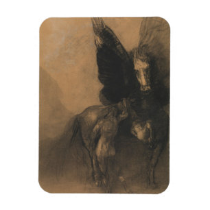 Pegasus und Bellerophon Magnet