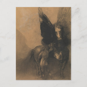 Pegasus und Bellerophon Postkarte