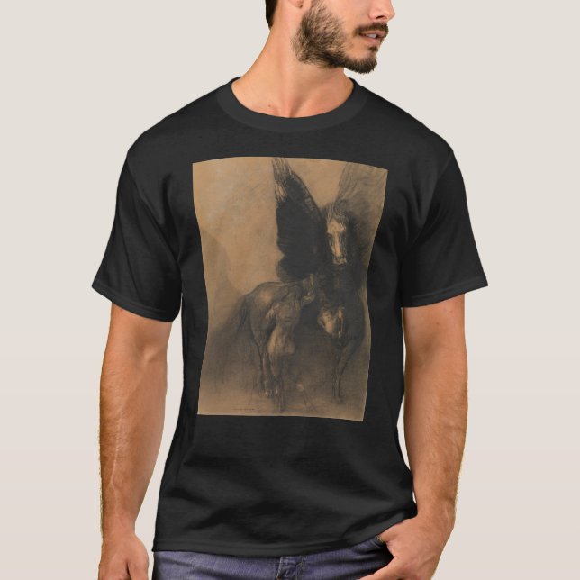 Pegasus und Bellerophon T-Shirt (Vorderseite)