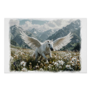 Pegasus Vorbereitung auf den Start Poster