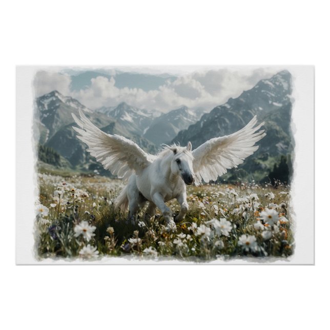 Pegasus Vorbereitung auf den Start Poster (Vorderseite)
