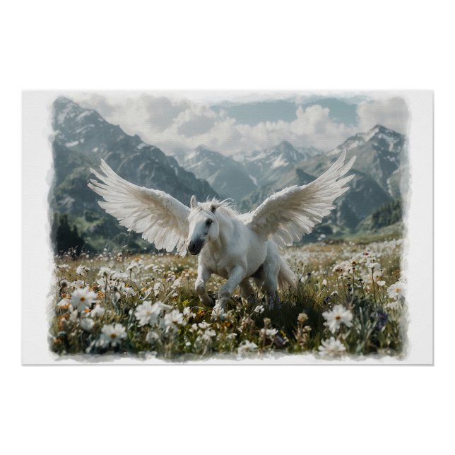 Pegasus Vorbereitung auf den Start Poster (Vorderseite)