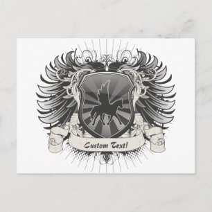 Pegasus Wappen Postkarte