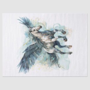 Pegasus Watercolor Decoupage Tissue Paper Seidenpapier